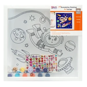 100 pc. Suncatcher & Paint Set