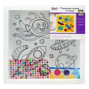 100 pc. Suncatcher & Paint Set
