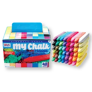 48 pc. My Chalk Classic Sidewalk Chalk