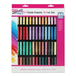 64pc Chalk Pastels
